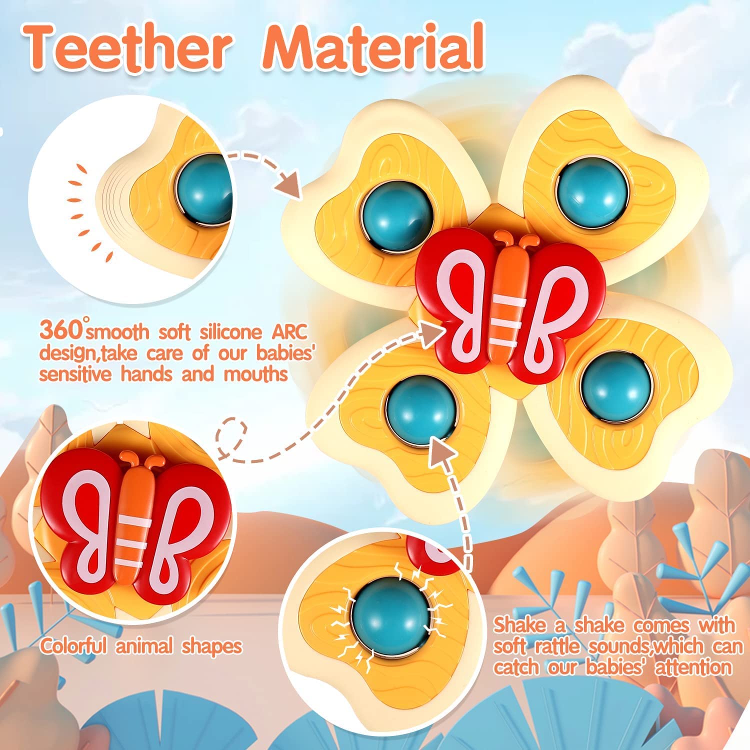 PATPAT Baby Bath Toys 3 PCS Sensory Toys for Kids Baby Toys for Baby High Chair Tray Bath Table Window Airplane Travel, Montessori Insect Toys & Gifts for Baby Toddlers Boys Girls 1-3 Years Old PATPAT Baby Bath Toys 3 PCS Sensory Toys for Kids Baby Toys for Baby High Chair Tray Bath Table Window Airplane Travel, Montessori Insect Toys & Gifts for Baby Toddlers Boys Girls 1-3 Years Old
